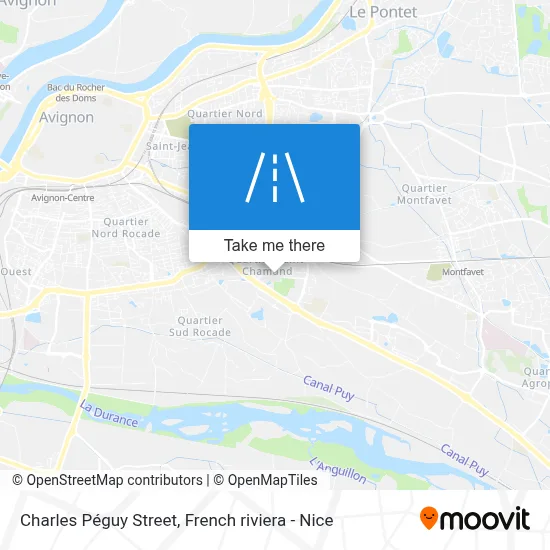 Rue Charles Péguy map