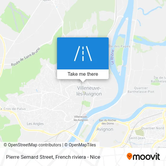 Mapa Rue Pierre Semard