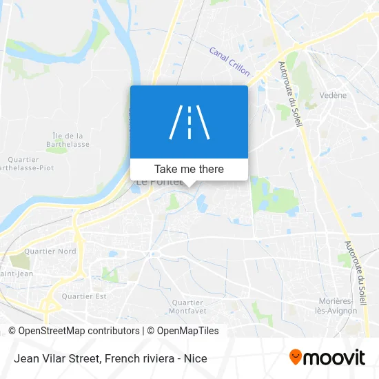 Rue Jean Vilar map