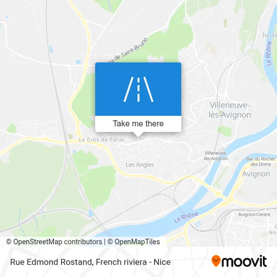 Rue Edmond Rostand map