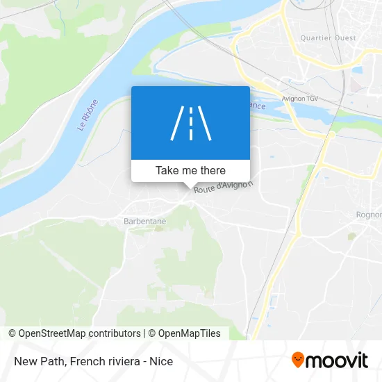 Chemin Neuf map