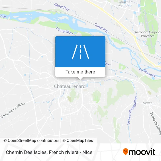 Chemin Des Iscles map