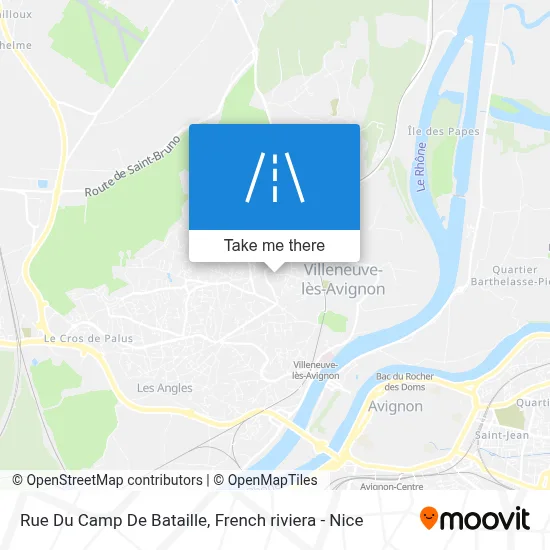 Rue Du Camp De Bataille map