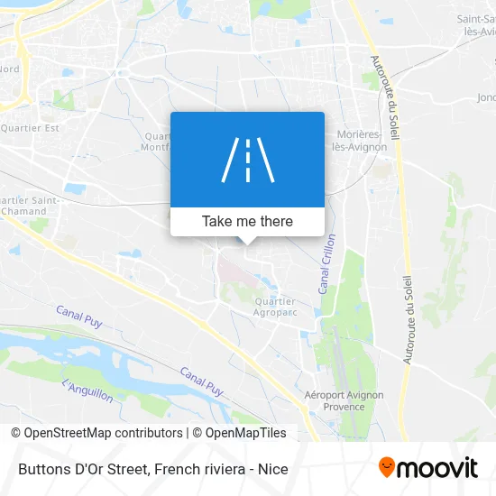 Rue Des Boutons D'Or map
