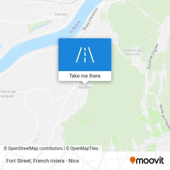 Rue Du Fort map