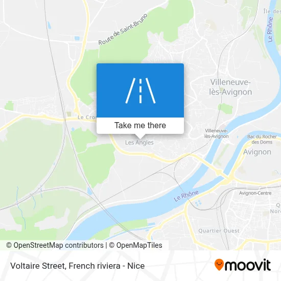 Mapa Rue Voltaire
