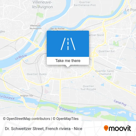 Rue Du Docteur Schweitzer map