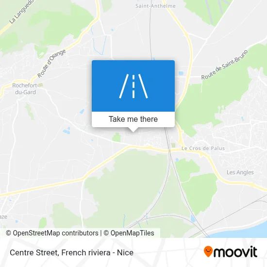 Mapa Rue Du Centre