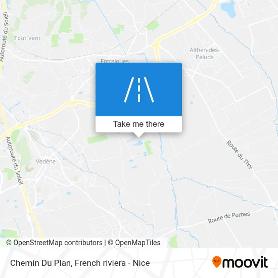 Chemin Du Plan map
