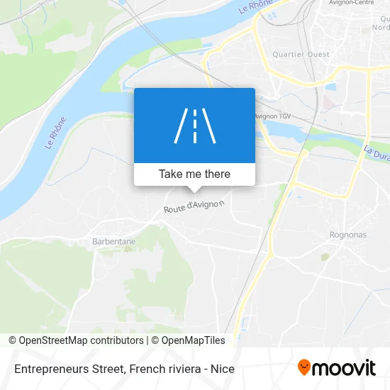 Rue Des Entrepreneurs map