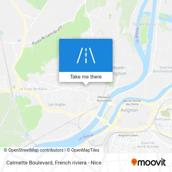 Boulevard Calmette map