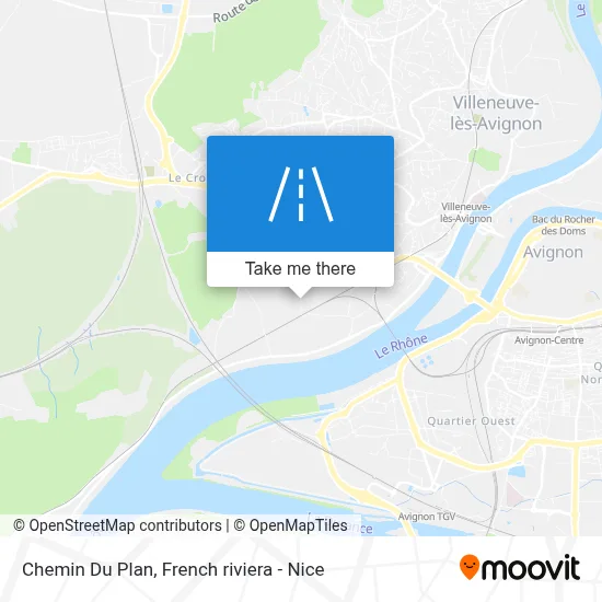 Chemin Du Plan map