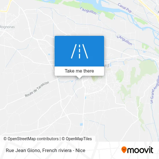 Rue Jean Giono map