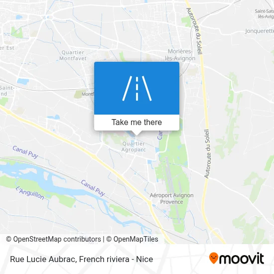 Rue Lucie Aubrac map