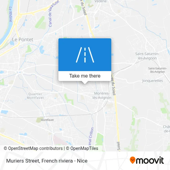 Rue Des Muriers map