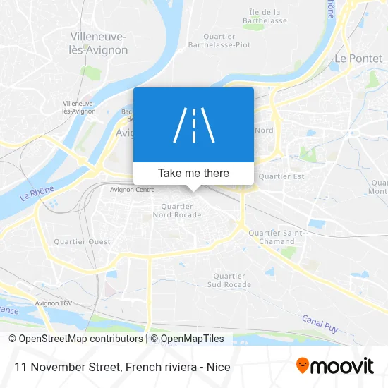 Rue Du 11 Novembre map