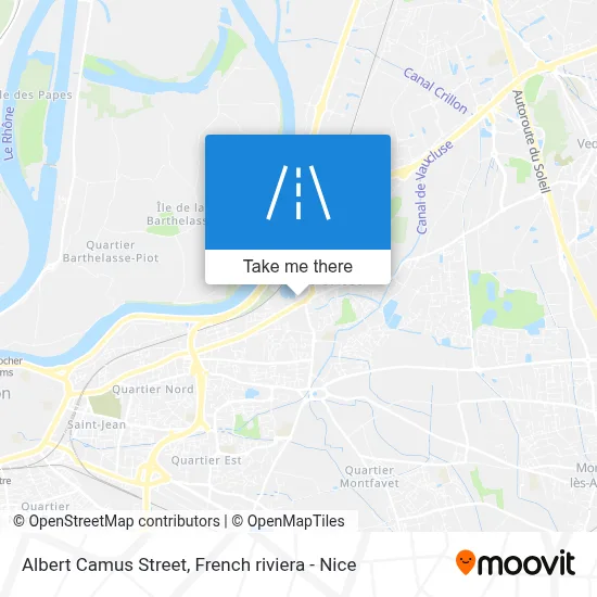 Rue Albert Camus map