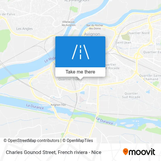 Rue Charles Gounod map