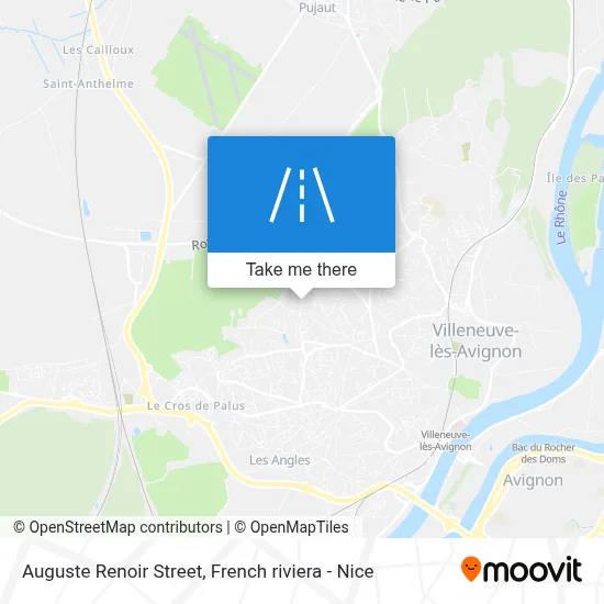 Rue Auguste Renoir map