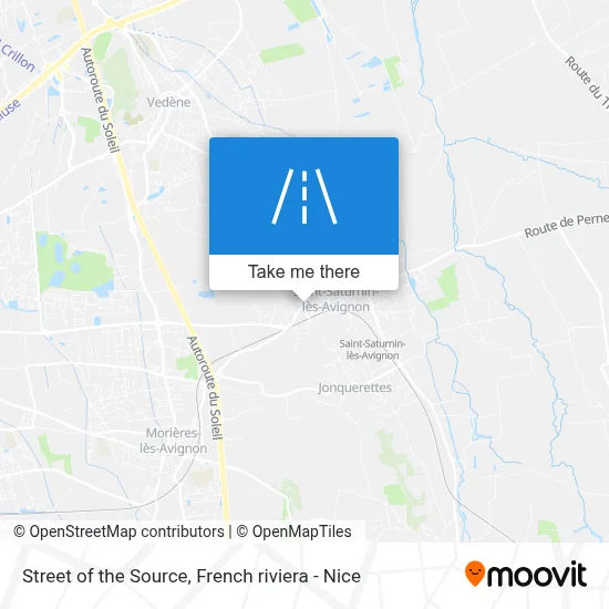 Mapa Rue De La Source