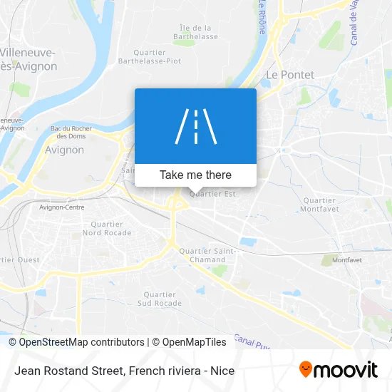 Rue Jean Rostand map