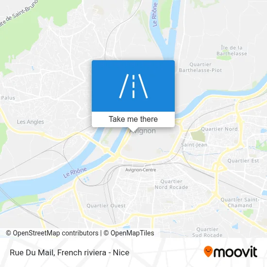 Mapa Rue Du Mail