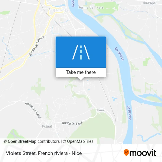 Rue Des Violettes map