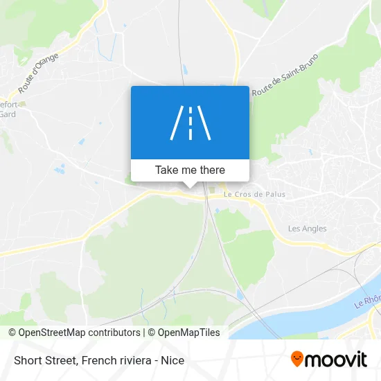 Mapa Rue Courte