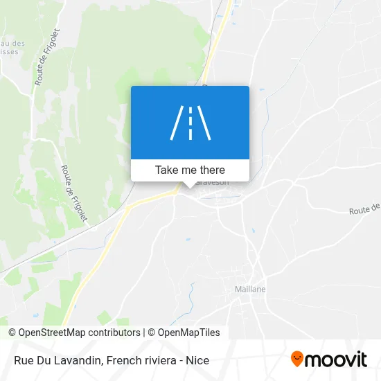 Rue Du Lavandin map