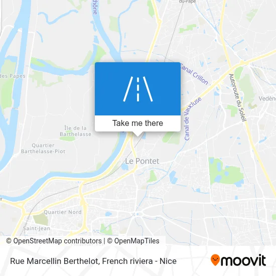 Rue Marcellin Berthelot map