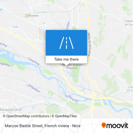 Rue Maryse Bastié map
