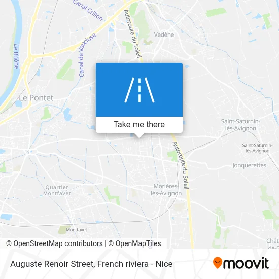 Rue Auguste Renoir map