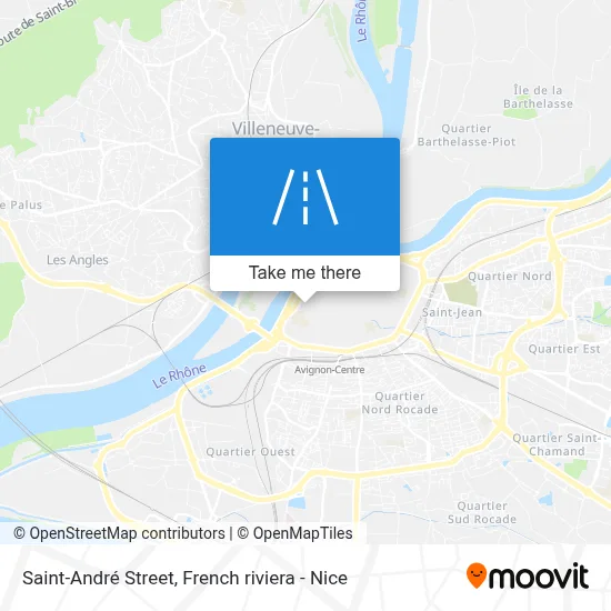 Rue Saint-André map