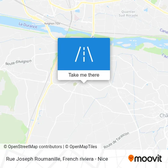 Rue Joseph Roumanille map