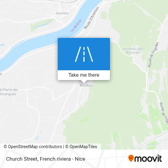 Rue De L'Église map