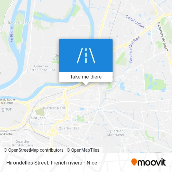 Rue Des Hirondelles map