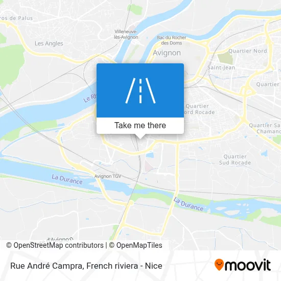 Rue André Campra map