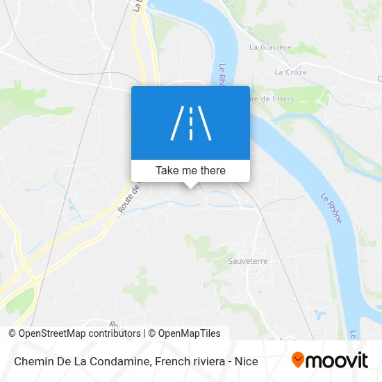 Chemin De La Condamine map