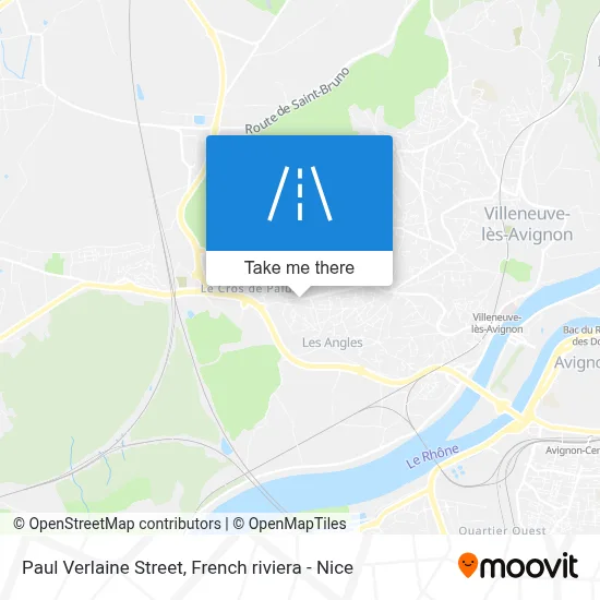 Rue Paul Verlaine map