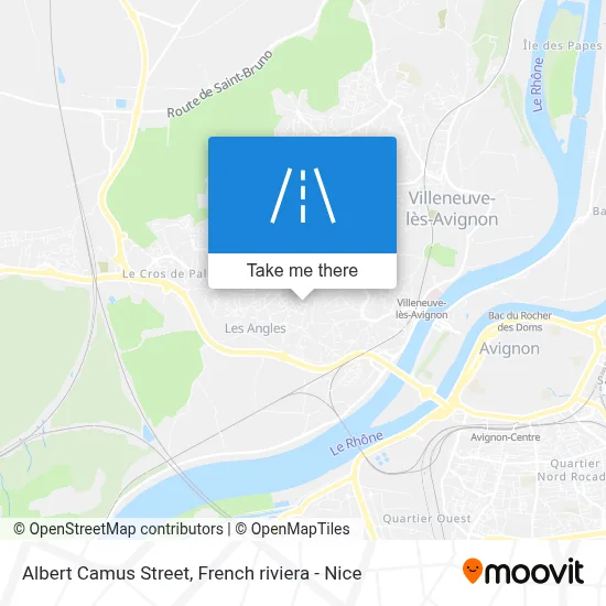 Mapa Rue Albert Camus