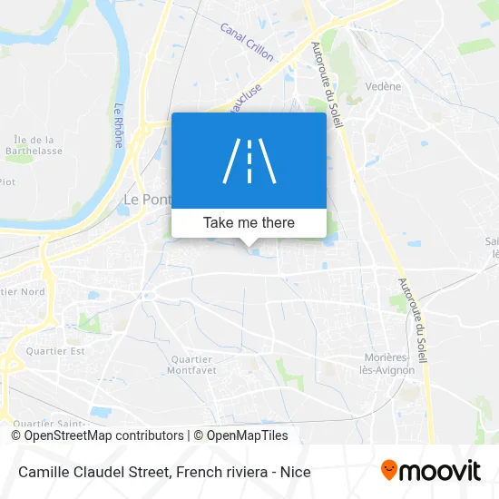 Rue Camille Claudel map