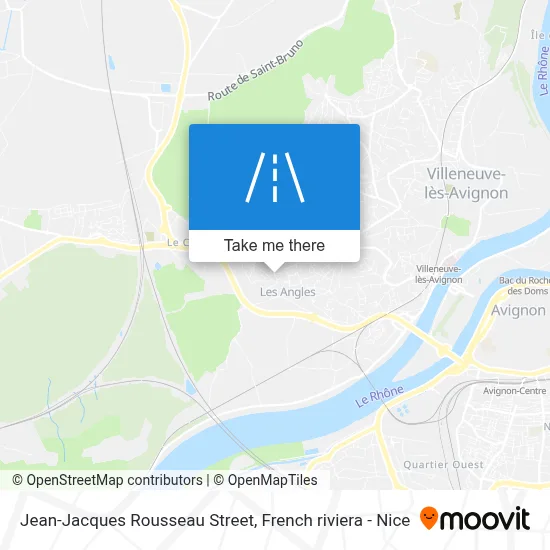 Rue Jean-Jacques Rousseau map