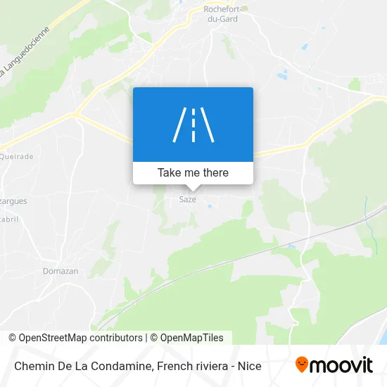 Chemin De La Condamine map