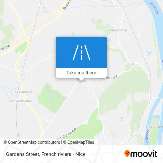 Rue Des Jardins map