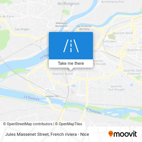 Rue Jules Massenet map