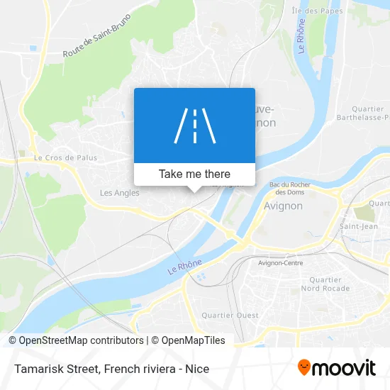 Rue Des Tamaris map