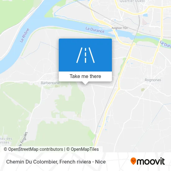 Chemin Du Colombier map