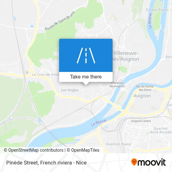 Rue De La Pinède map