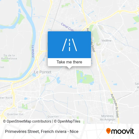 Rue Des Primevères map