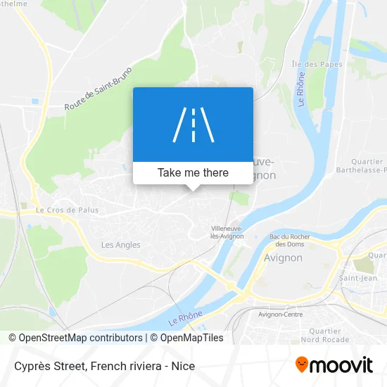 Rue Des Cyprès map